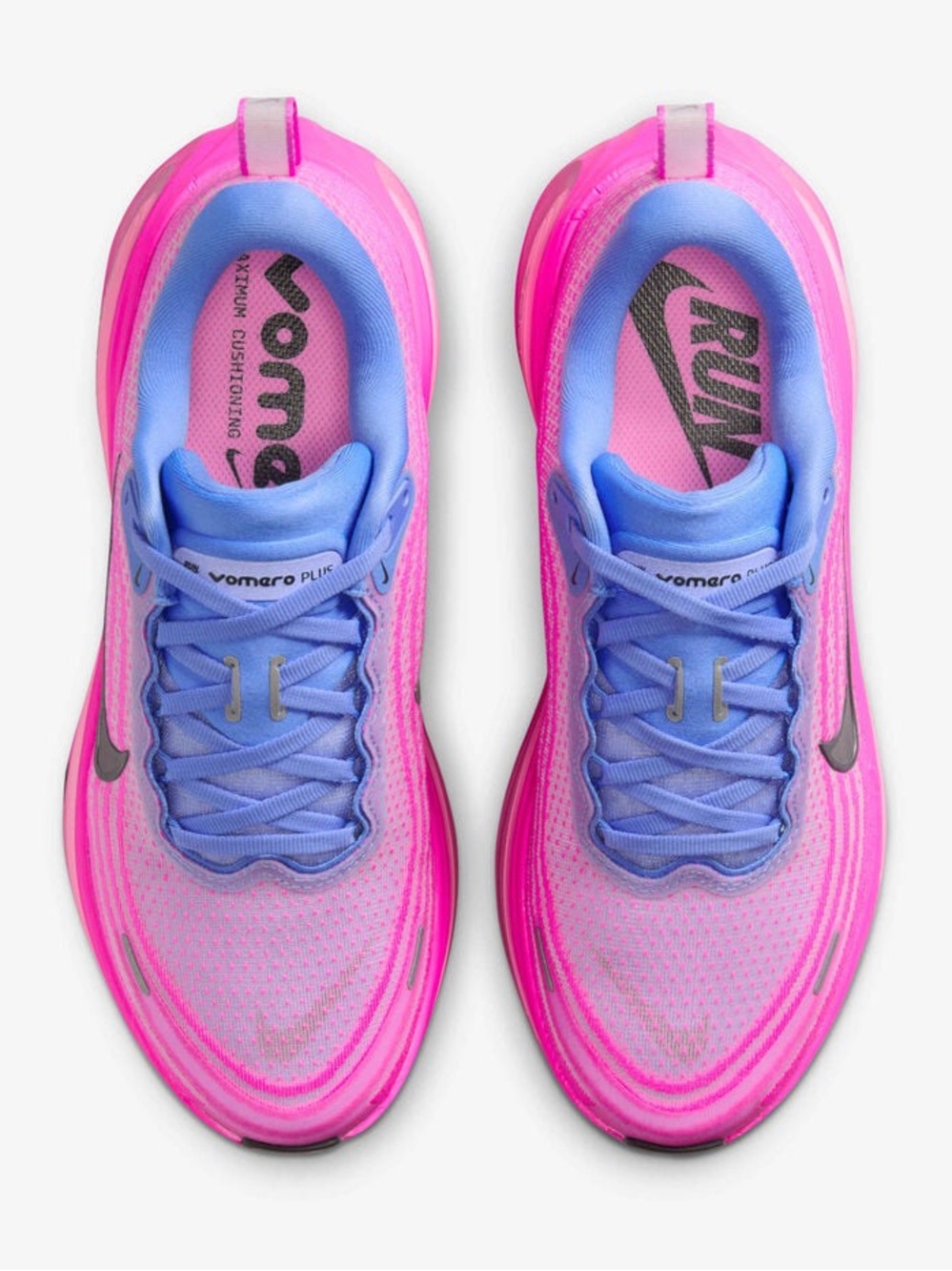 Nike Women’s Vomero Running Sneakers - Hot Pink & Periwinkle like new